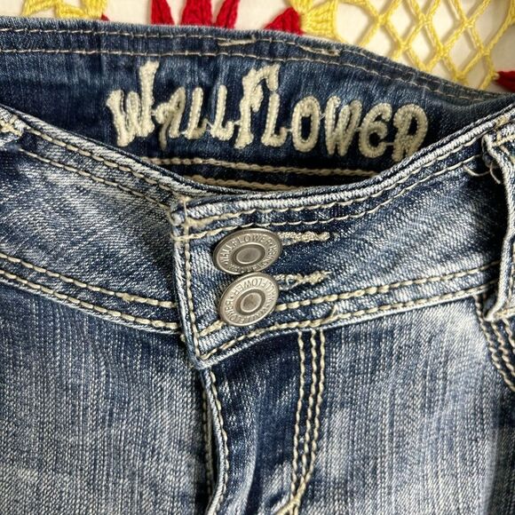 Wallflower Blue Flare & Wide Leg Jeans - Picture 12 of 16